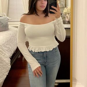 Forever21 off the shoulder top